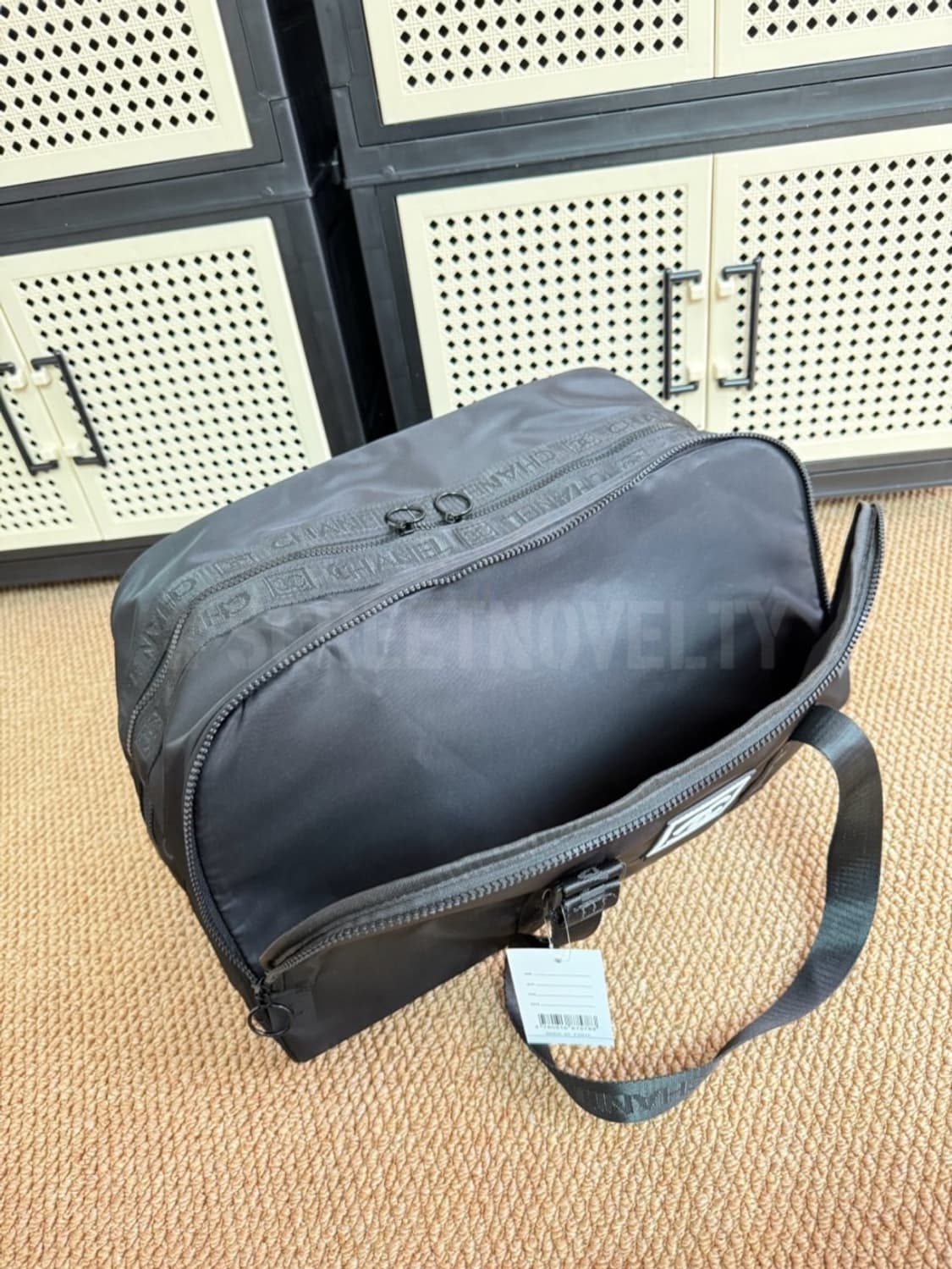 샤넬뷰티 보스턴백 여행가방 블랙 무료배송 상품이미지5