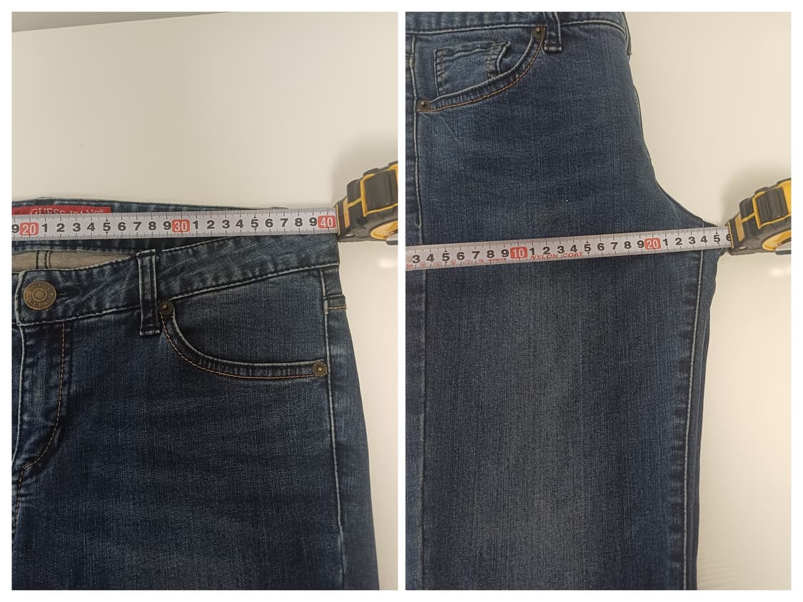 [GUESS] 15’s 아카이브 클래식 레드 로고 스키니 데님-여성 상품이미지9