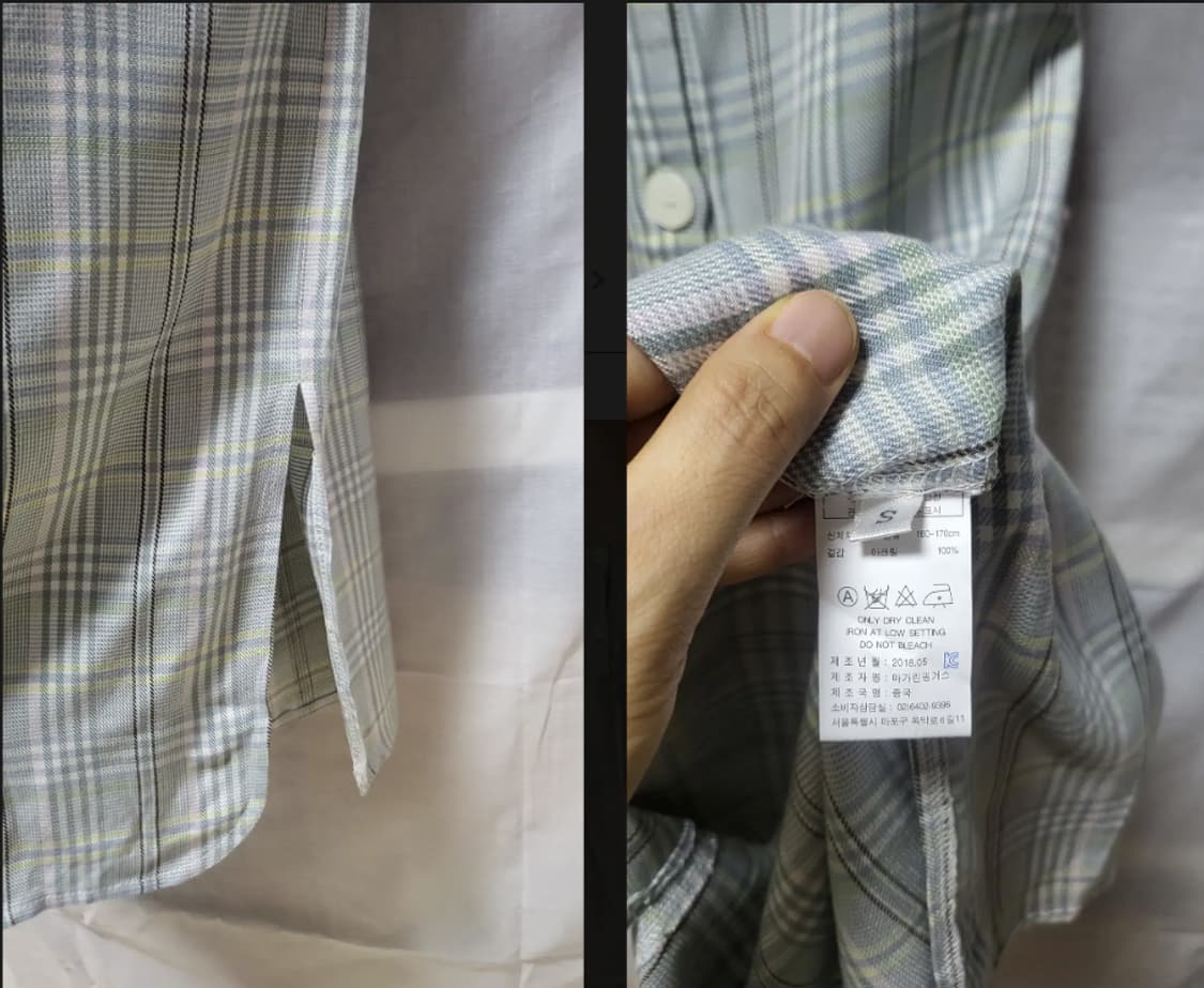 마가린핑거스 체크 뷔스티에 롱 원피스 상품이미지4