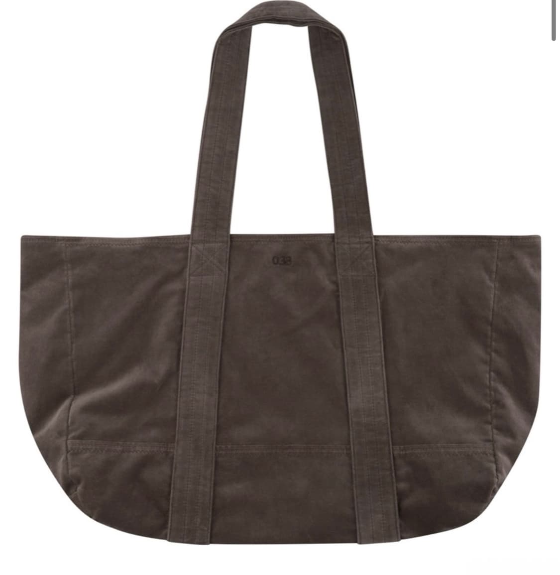 코이세이오 038 오버사이즈 토트백 브라운 상품이미지1
