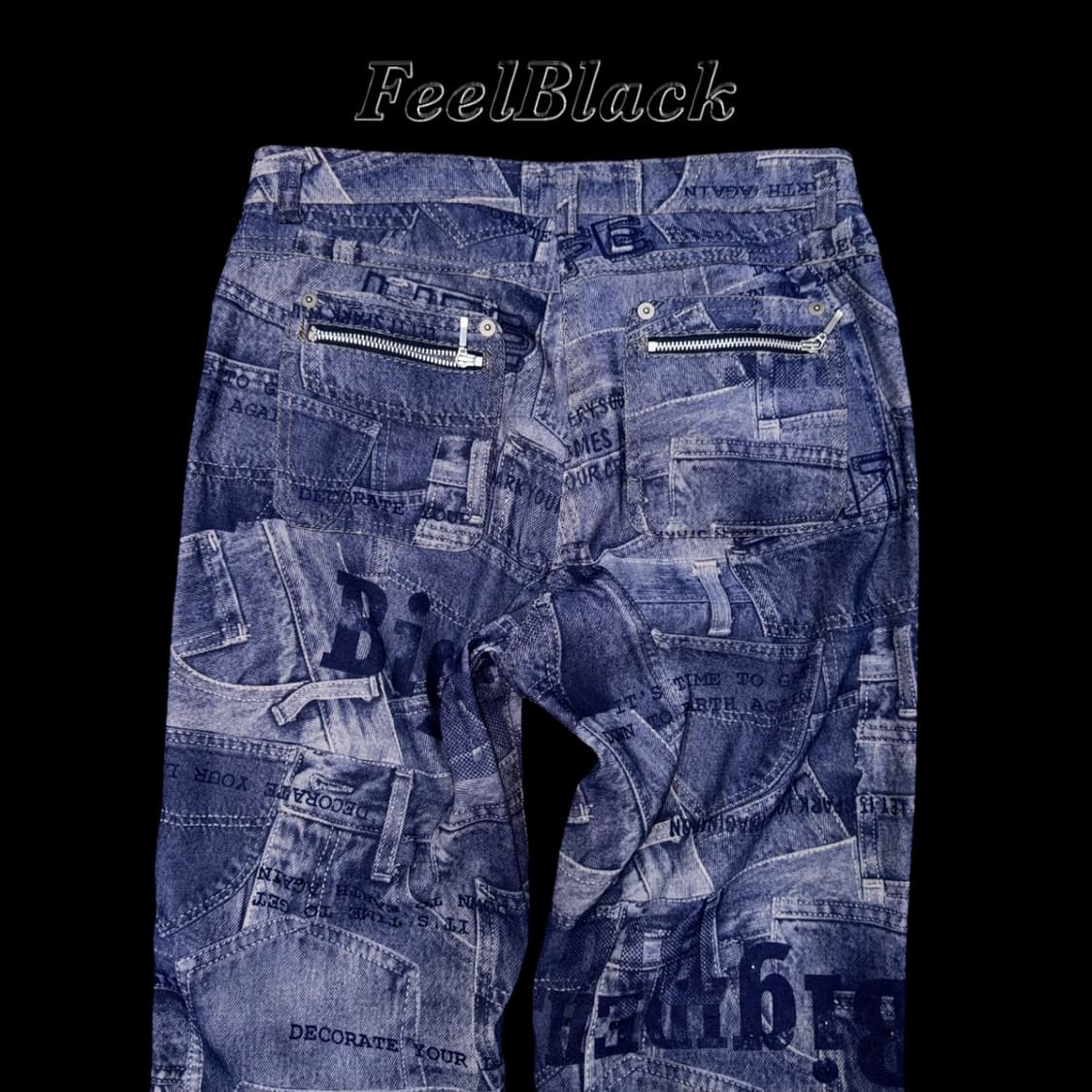 GK Blue Cubic Sparkle Vintage Denim 상품이미지4