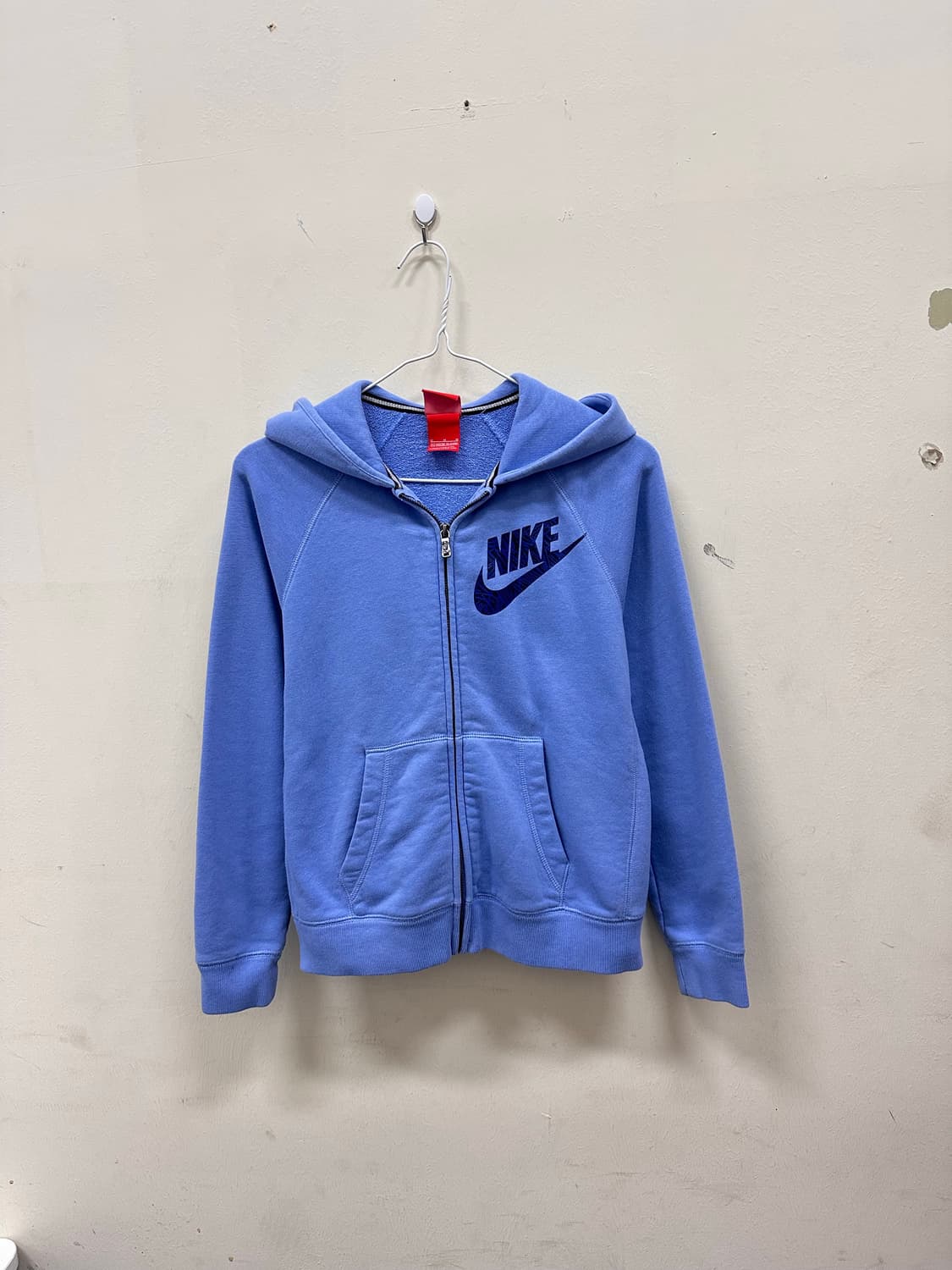 나이키 블루 후드집업 상품이미지1