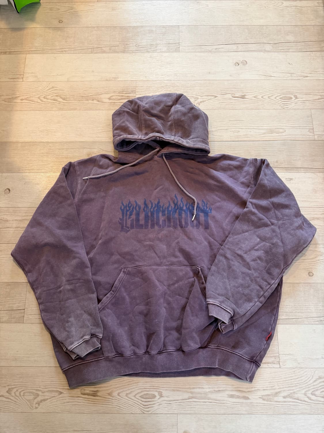 블랙아웃 플레임 후드 상품이미지1