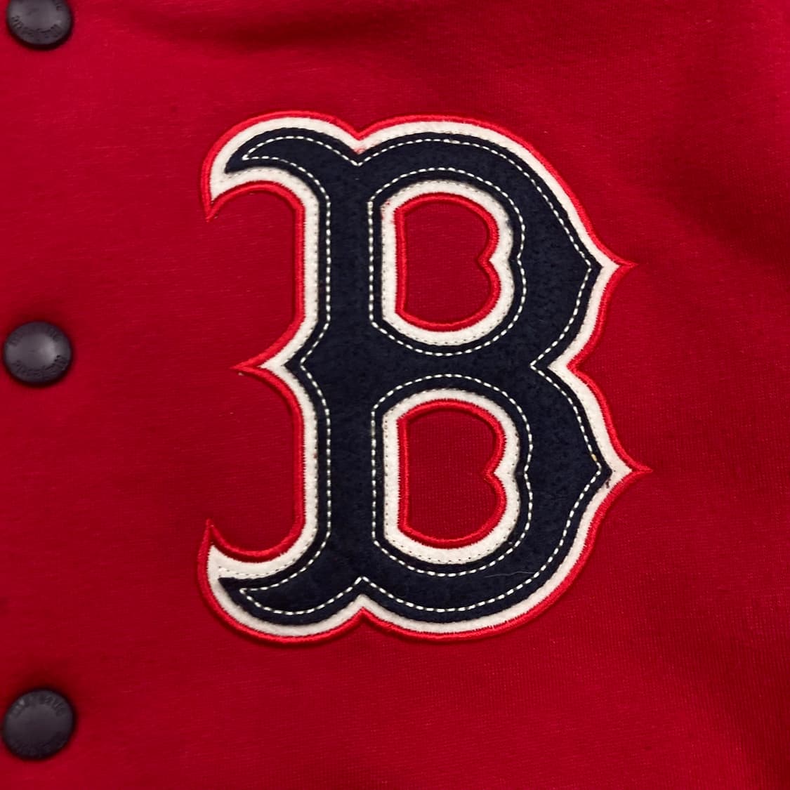 마제스틱 보스턴 레드 삭스 스타디움 바시티 자켓 상품이미지3