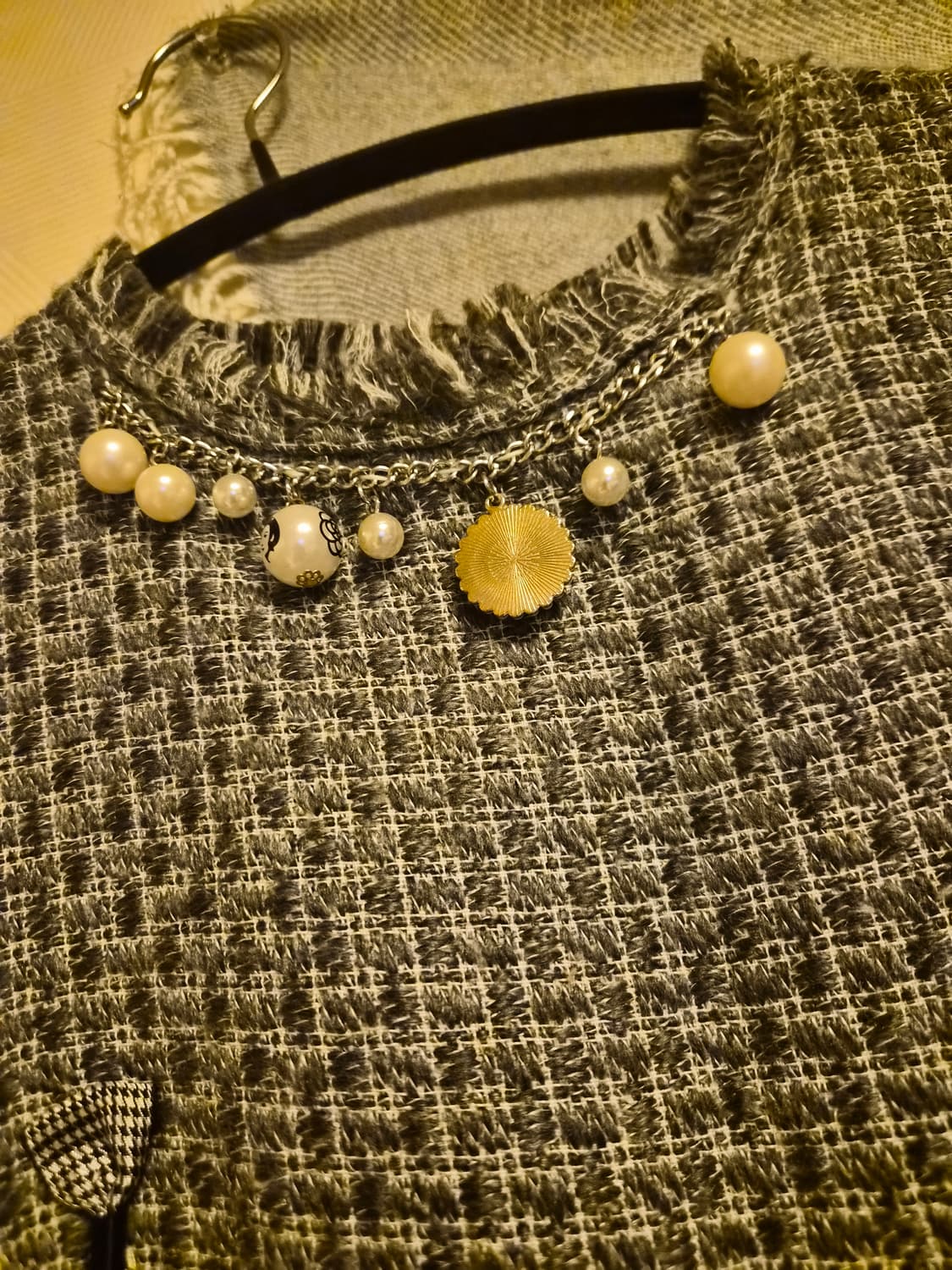 트위드 원피스 상품이미지3