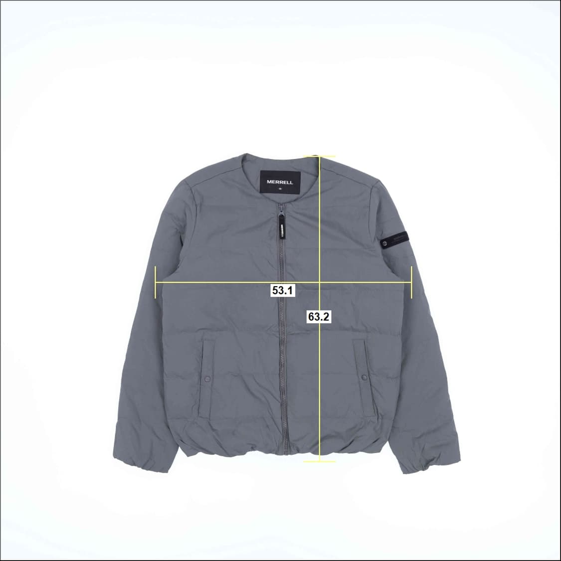 [90] 신형 머렐 공용 라운드넥 경량 덕다운 패딩 N7053 상품이미지7