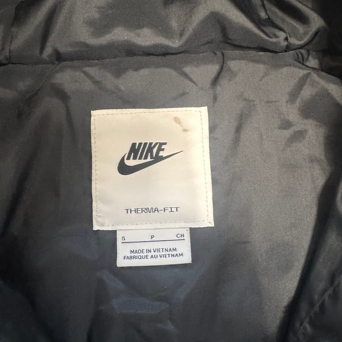 나이키 블랙 후드 패딩 상품이미지4