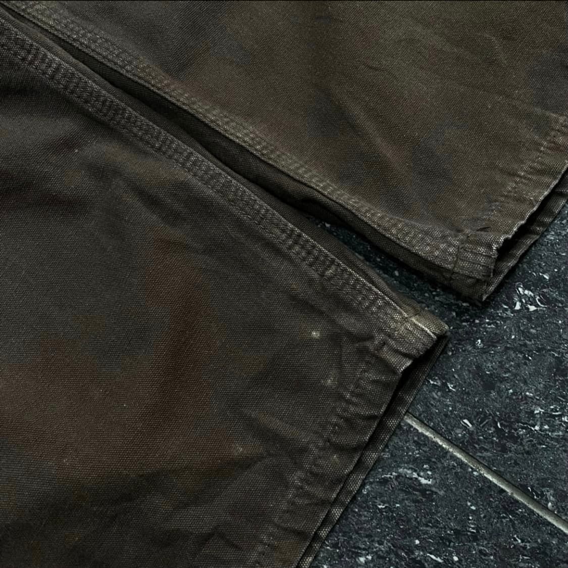 칼하트 OG 카펜터 다크브라운 와이드 워크팬츠 상품이미지6