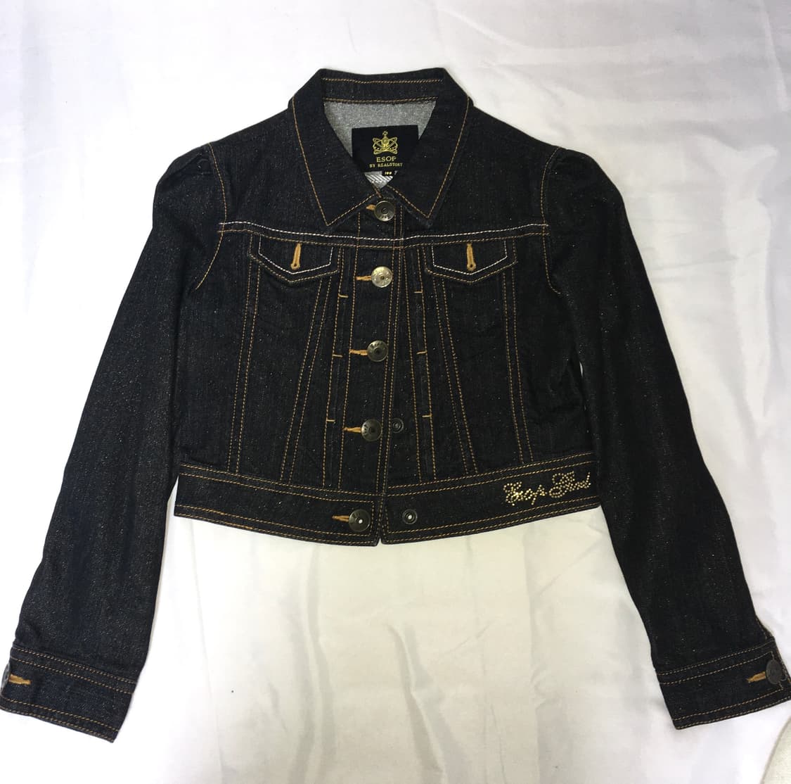 빈티지 y2k 청자켓 상품이미지1