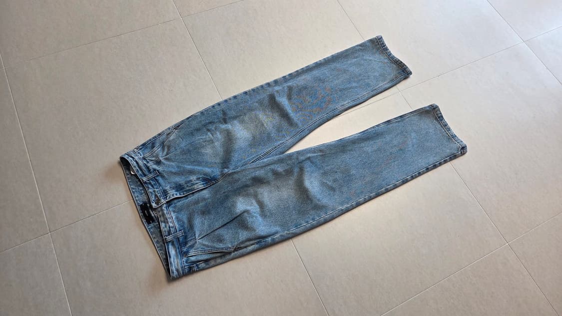 일꼬르소 원턱 와이드 데님 청바지  상품이미지8