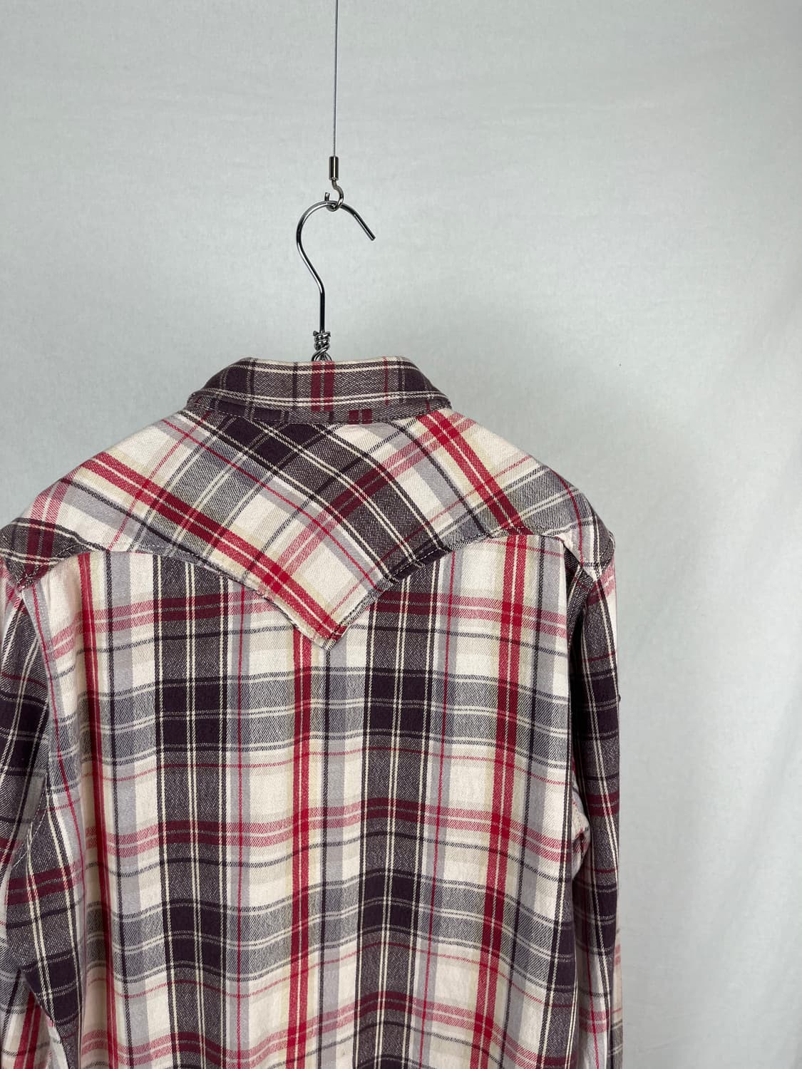 Vintage 웨스턴 체크 셔츠  상품이미지5