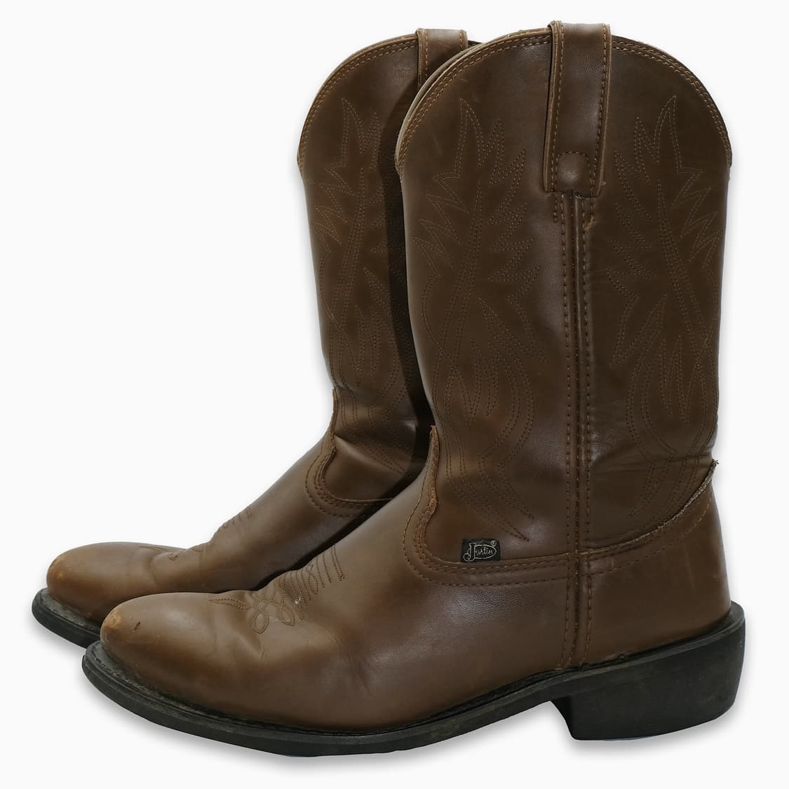 저스틴(Justin) 웨스턴 레더 부츠 9D(270)사이즈 BT270 상품이미지3