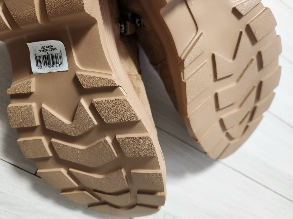 새상품급)엠.무크 원콧 스판부츠 스웨이드 베이지 사이즈230 집에서 한번 상품이미지8