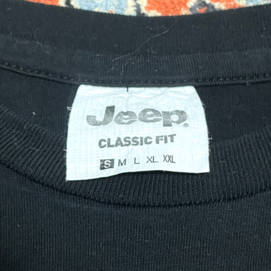 지프 스펠로고 블랙 반팔티 여성S 상품이미지4