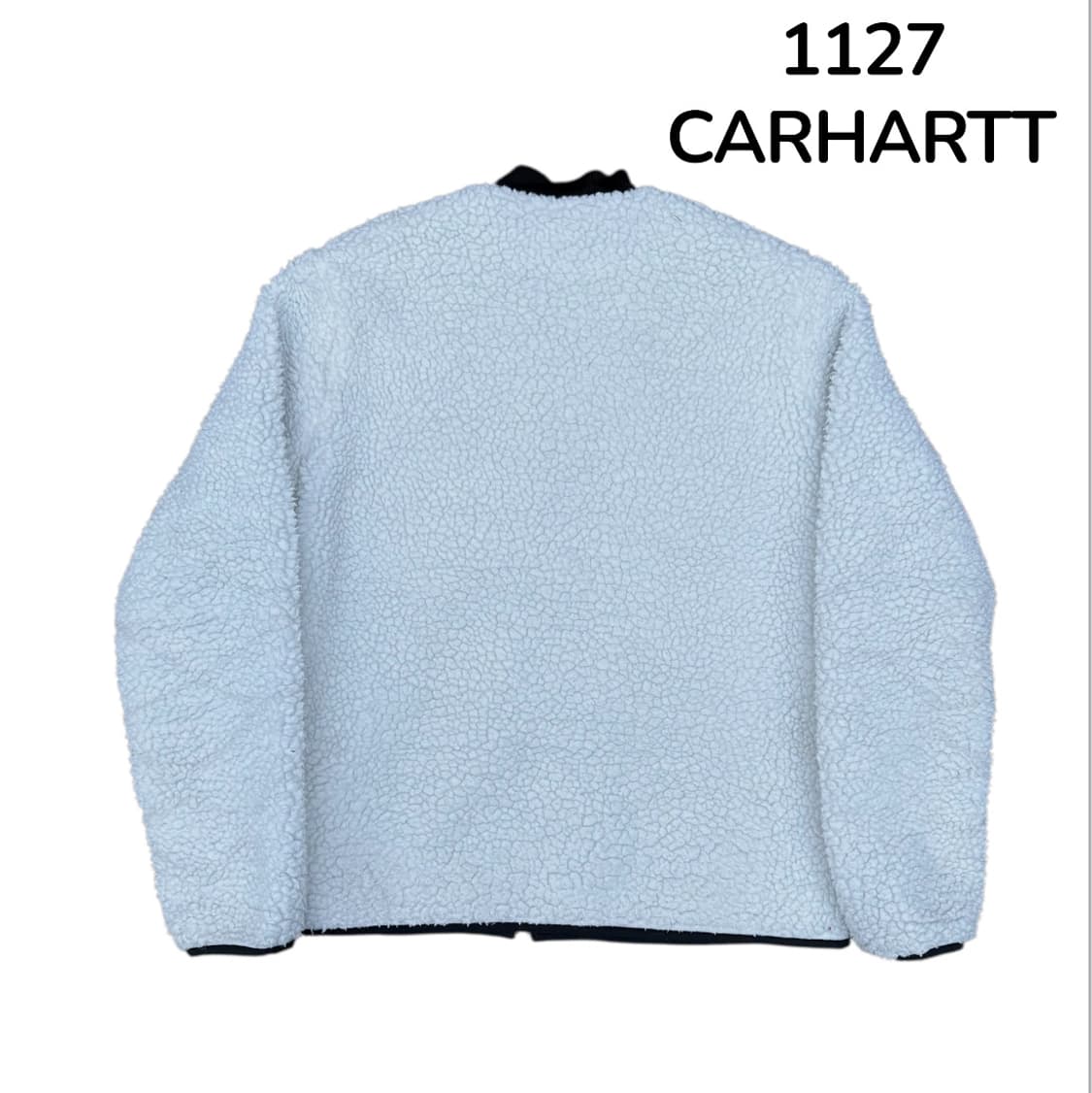 칼하트 양털 플리스 뽀글이 화이트 S 상품이미지3