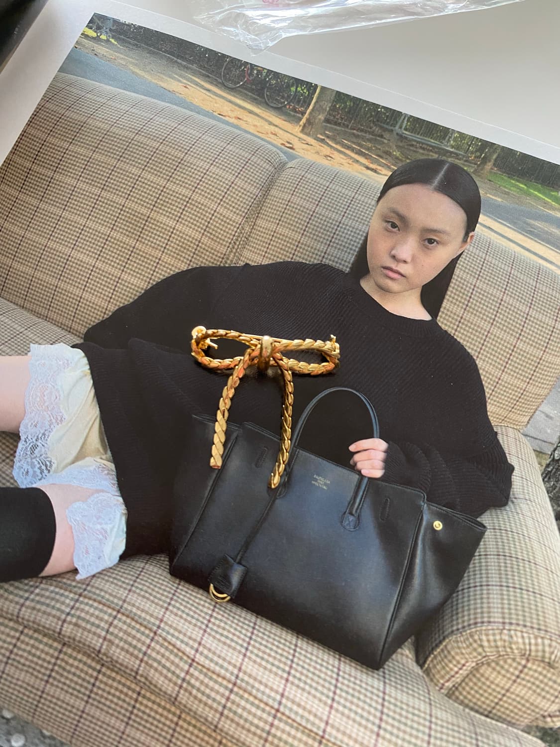 주인장 추천 골드 리본 브로치 상품이미지4