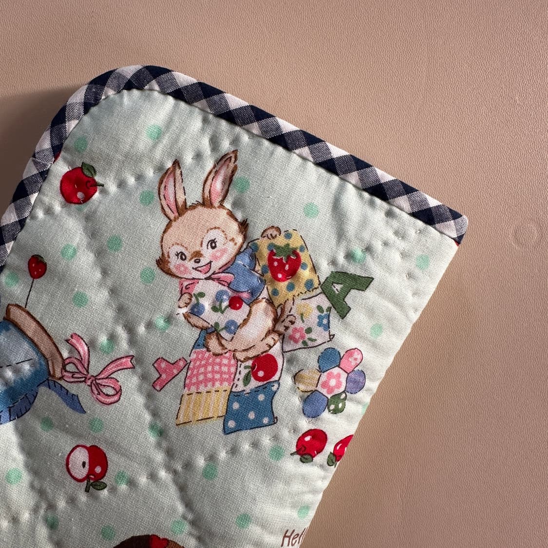 마츠야마원단 퀼트 파우치 / 여권케이스 / 여권파우치 / 다이어리수첩 상품이미지4