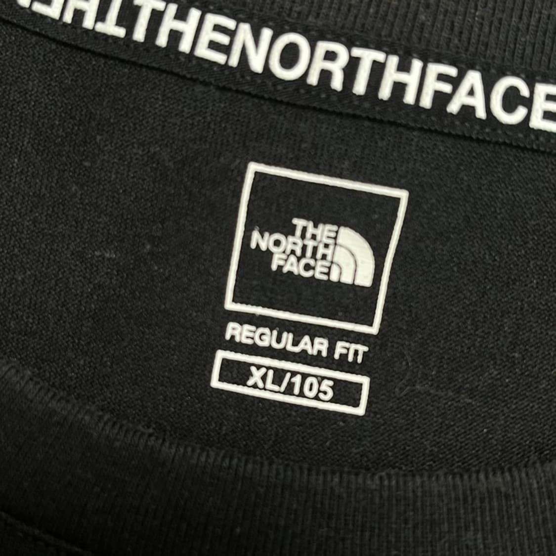 THE NORTH FACE 티셔츠 블랙 XL 상품이미지3