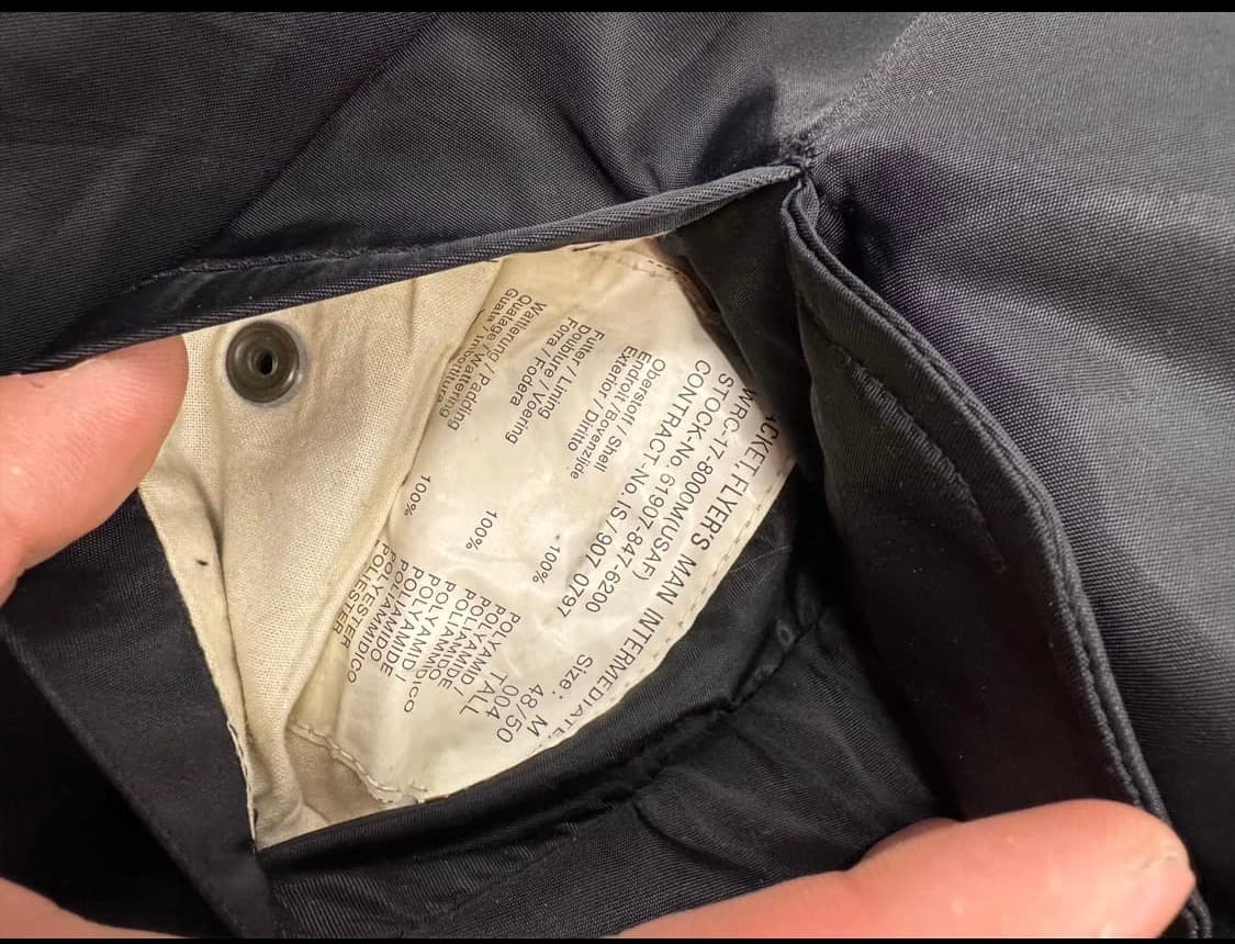 빈티지 Buster ma 1 블랙  상품이미지4