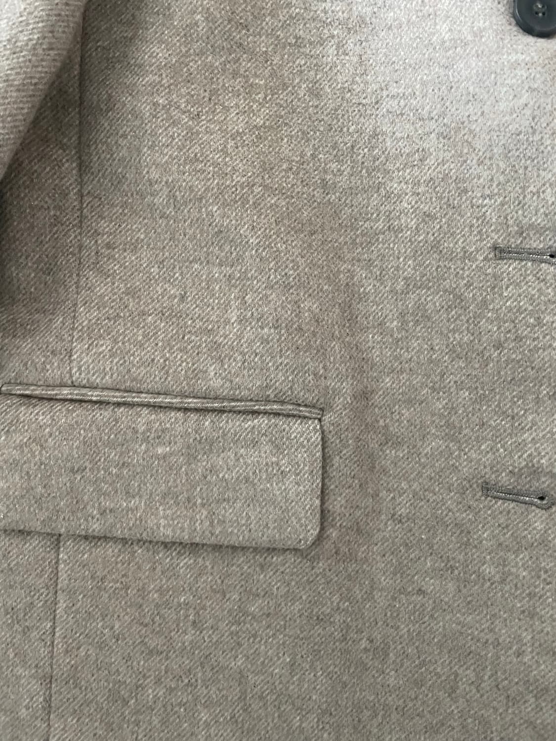 미쏘 베이지 울 블레이자 자켓 상품이미지6