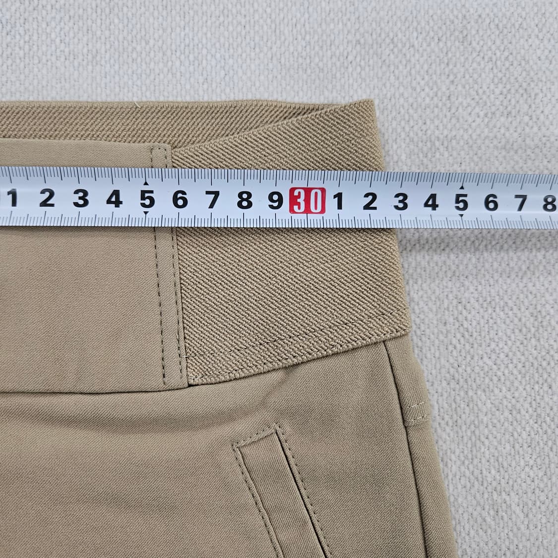 [66] 새상품 예쎄 여성 스판 밴딩 일자 팬츠 0120Y2 상품이미지7