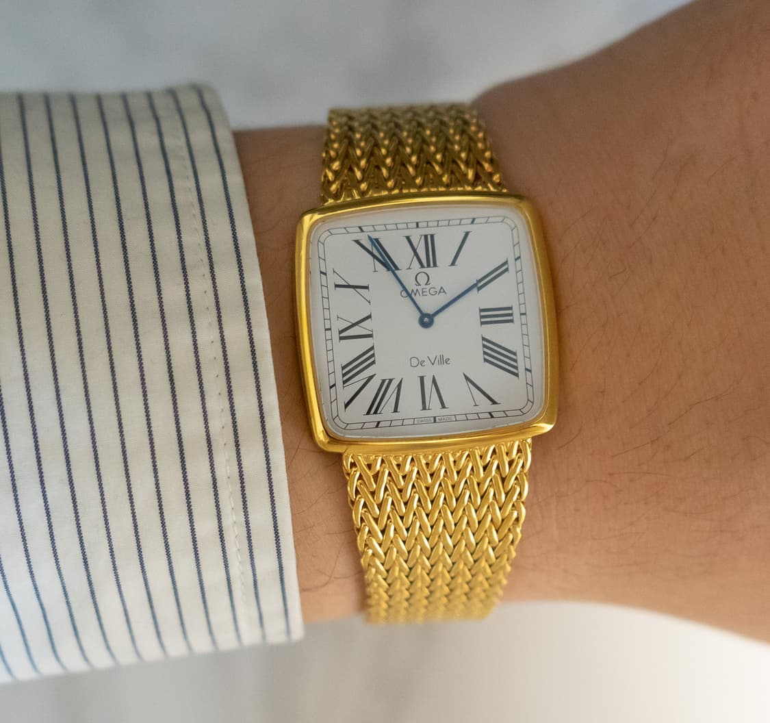 오메가 드빌 뒤몽 시계 상품이미지1