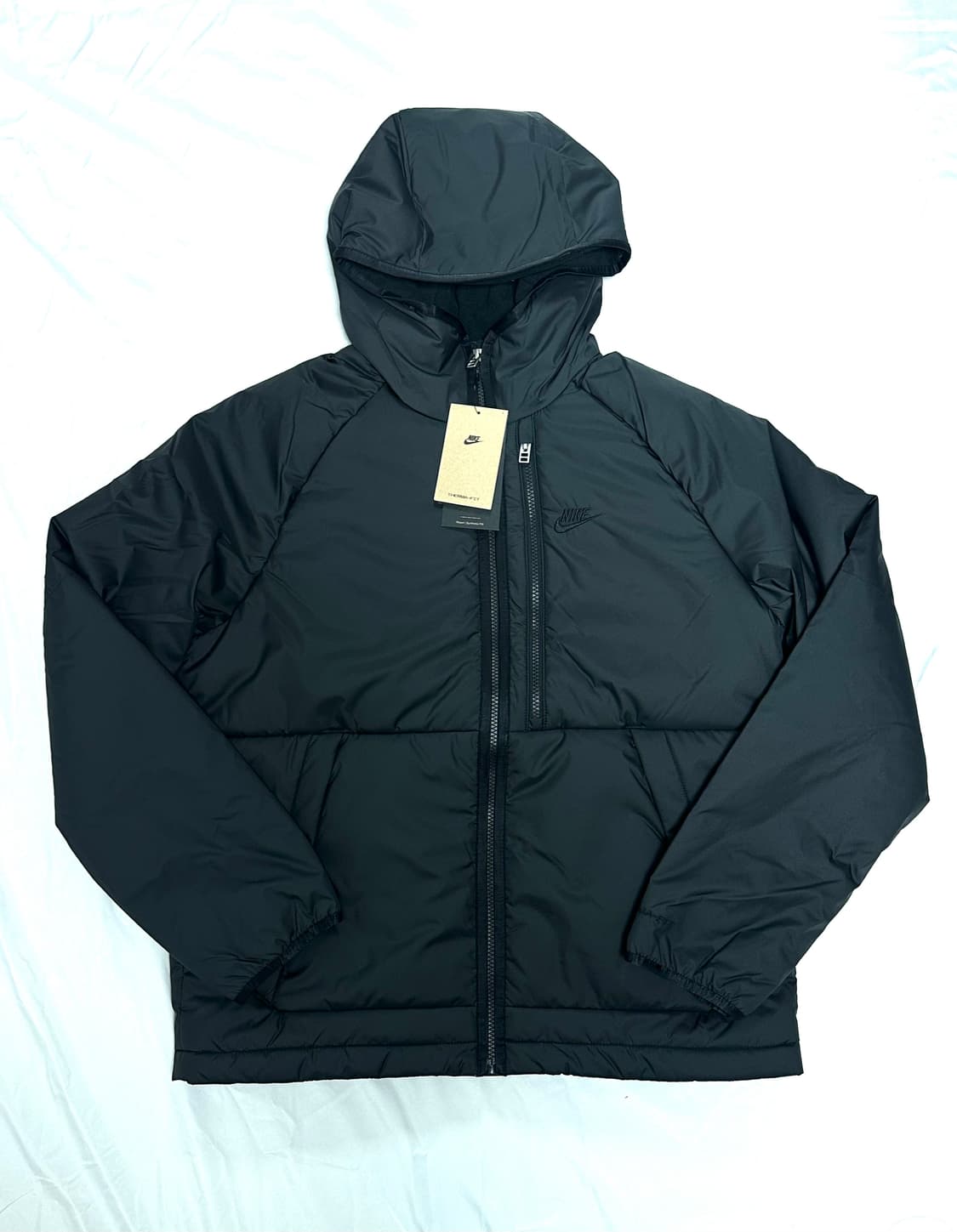 (XL) 나이키 리펠 레가시 후드 기모 경량 패딩 자켓 블랙 새제품 상품이미지1