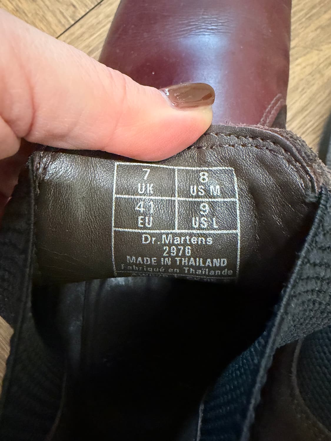 N12. 닥터마틴 2976 체리브라운 첼시부츠 상품이미지6