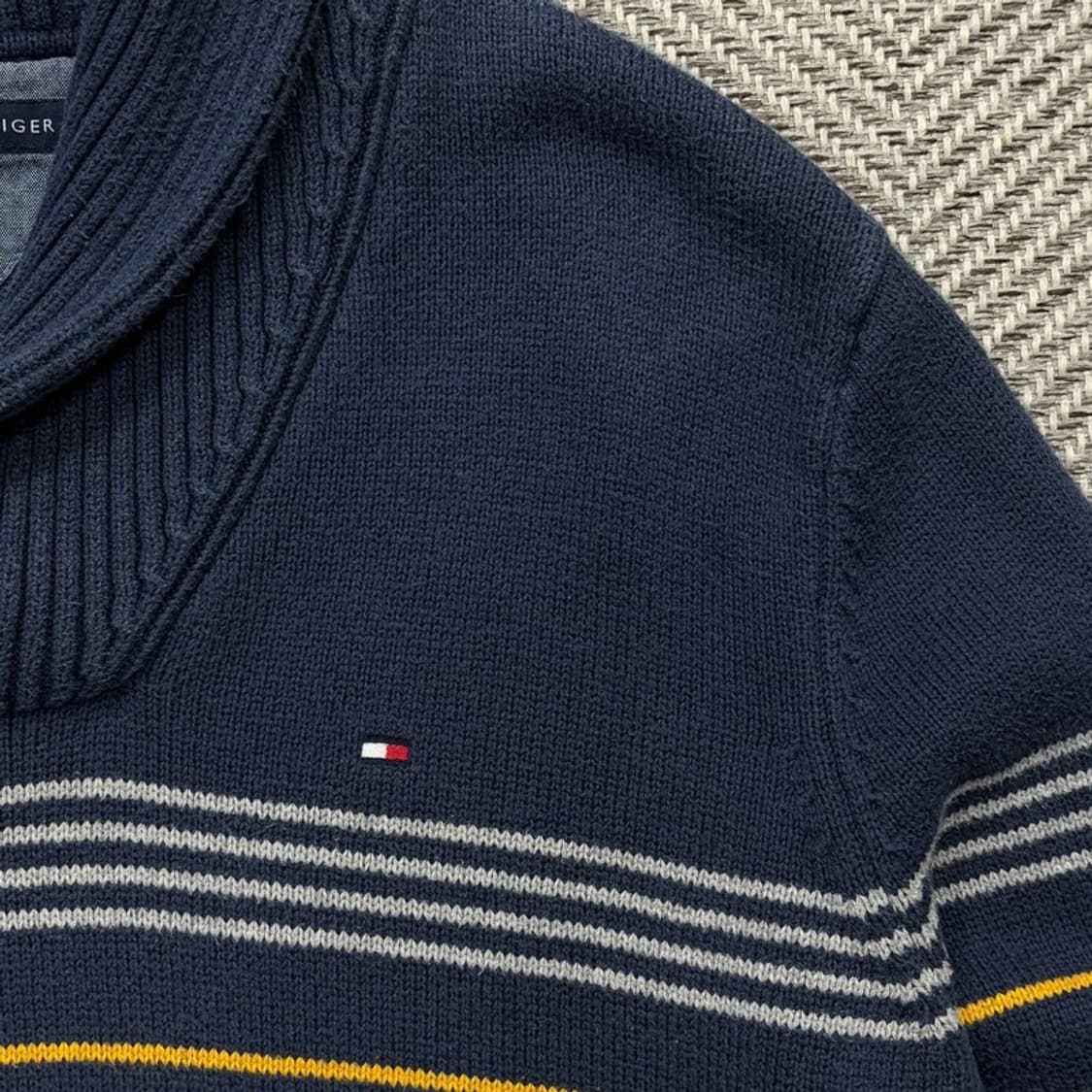 타미힐피거 숄카라 니트 v2283 상품이미지5