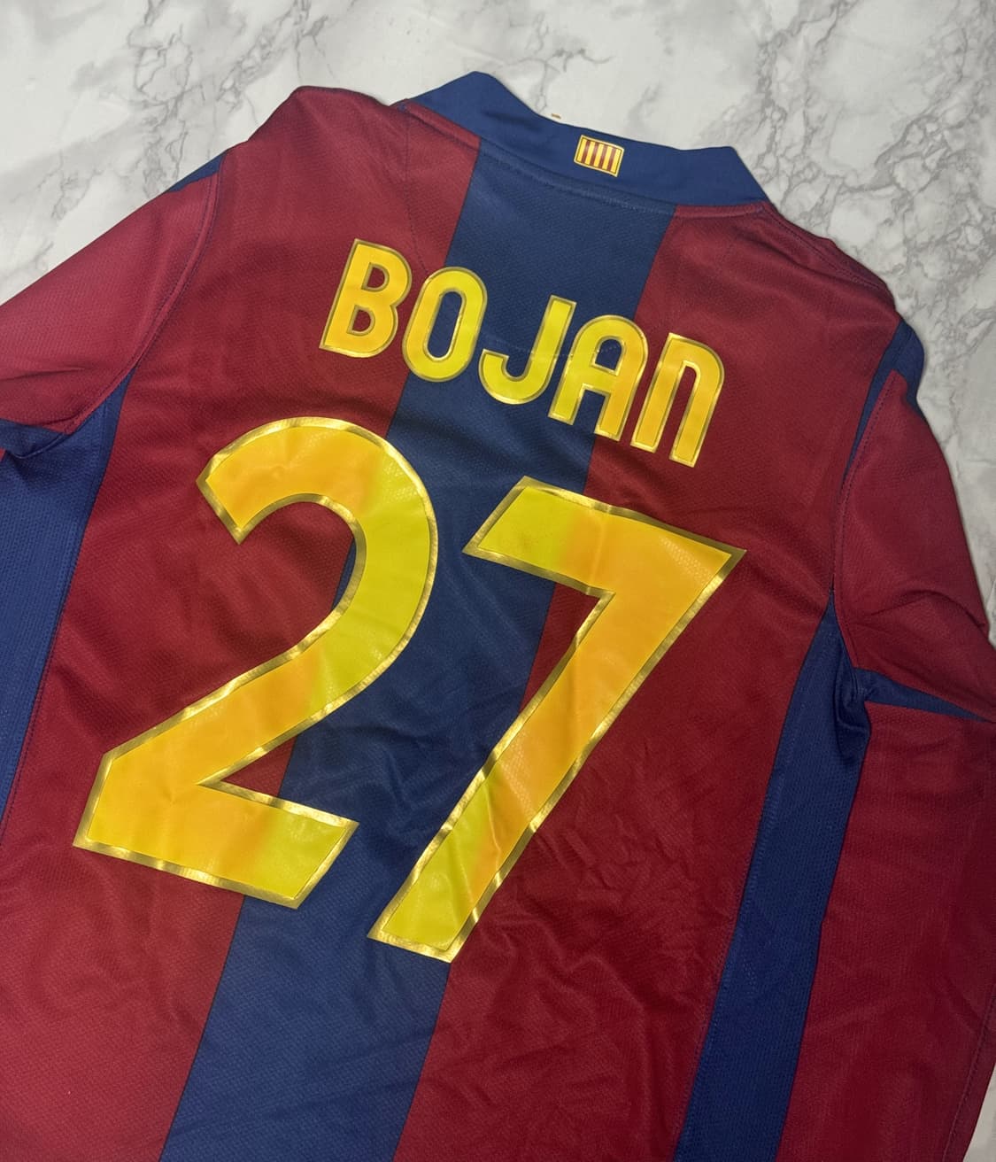 나이키 바르셀로나 50주년 07-08 홈 유니폼 NO.27 BOJAN 상품이미지3