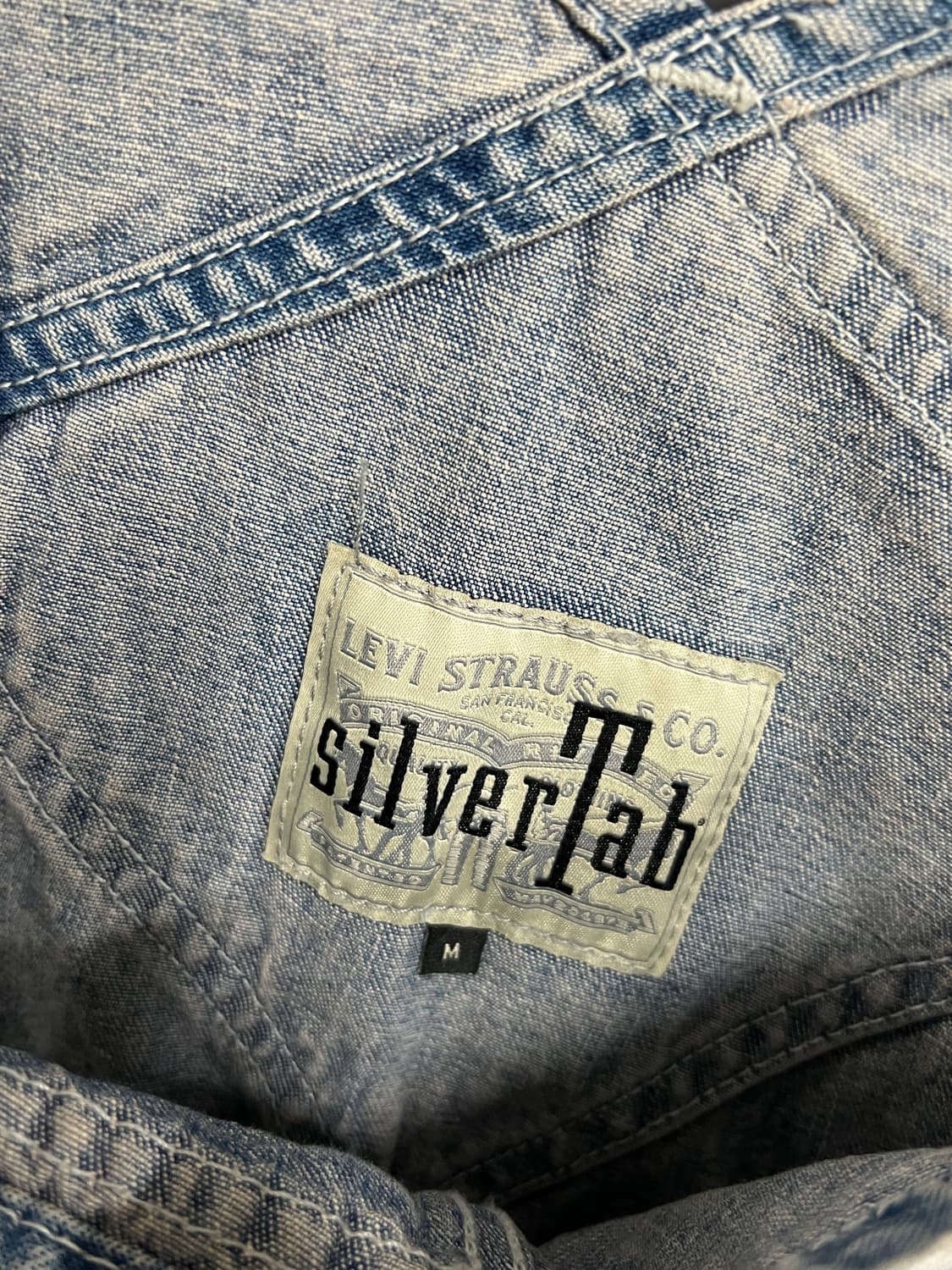 Levis Silver Tab 리바이스 실버탭 데님 멜빵 오버롤 상품이미지2