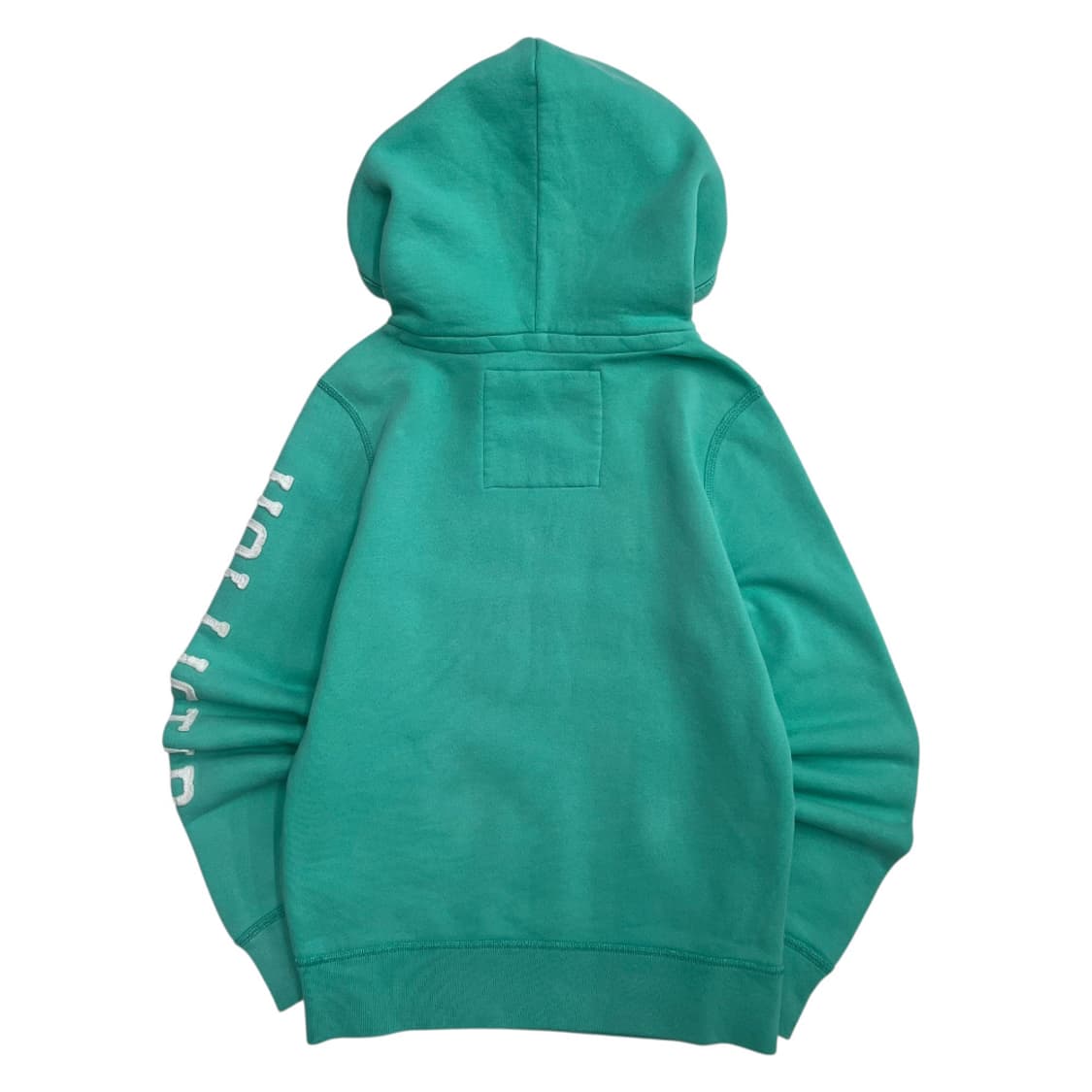 홀리스터 화이트 센터로고 민트 후드 S 상품이미지3