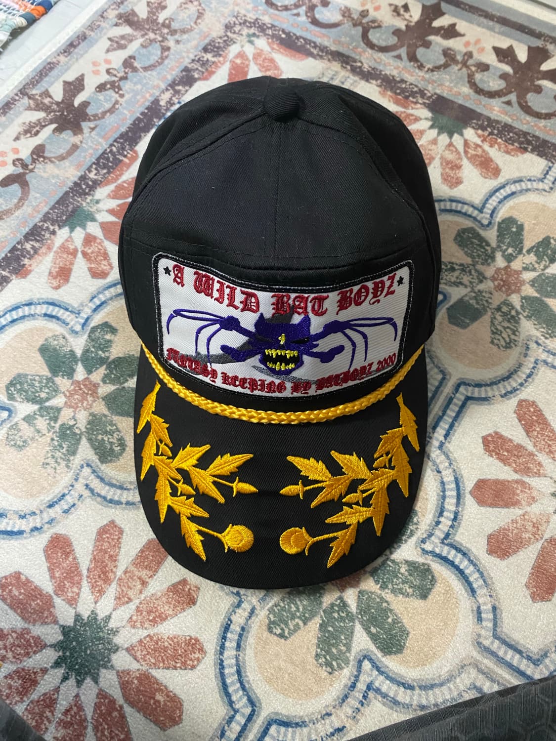 awild bat boyz 볼캡 블랙 상품이미지1