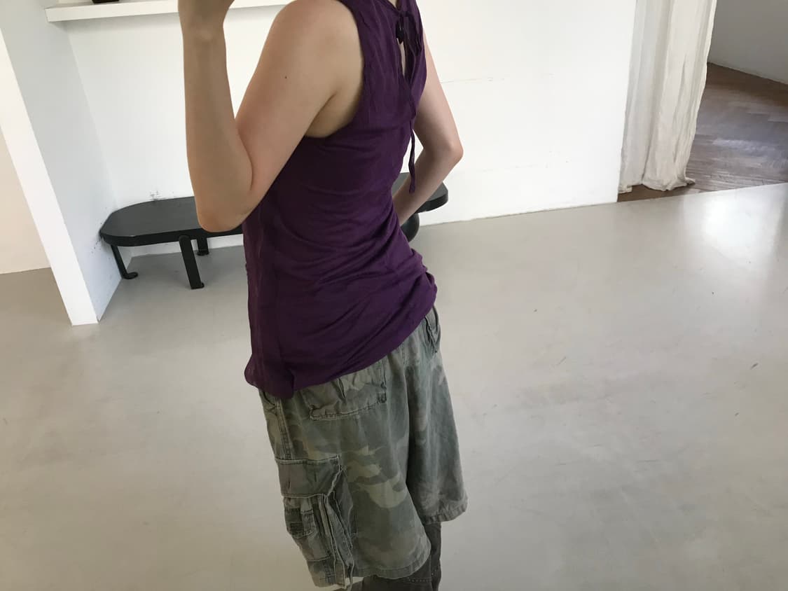 vintage purple sleeveless 상품이미지9