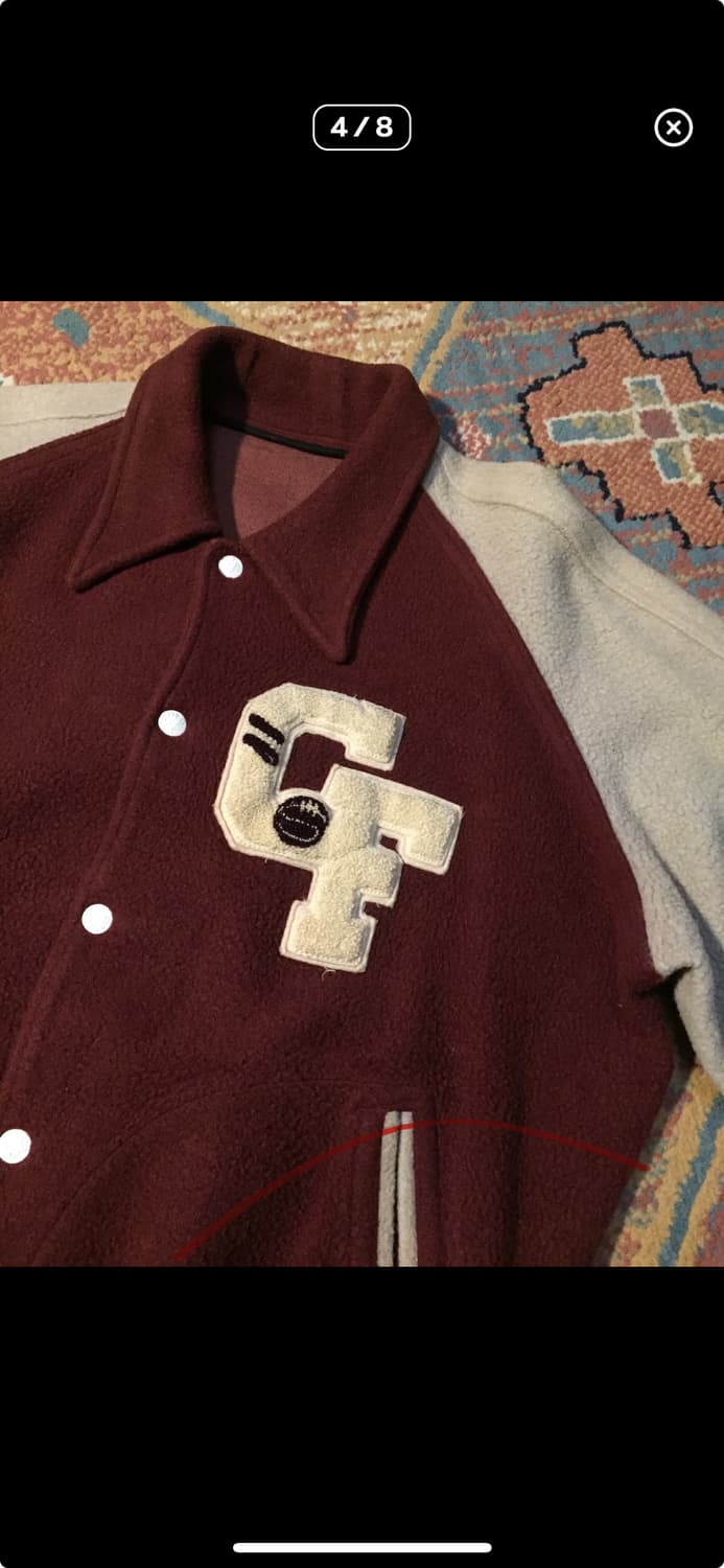 50-60's 카센티노 울 바시티 자켓 상품이미지4