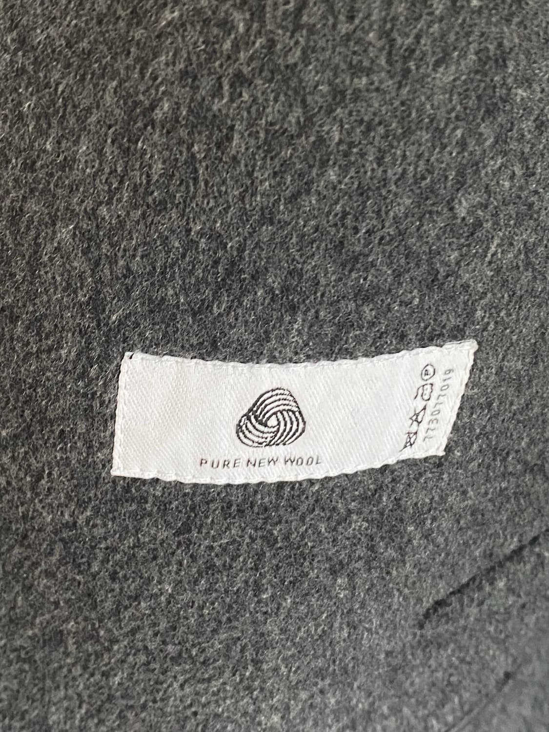 마마가리 건플랩 랩코트 차콜 46 사이즈 상품이미지6