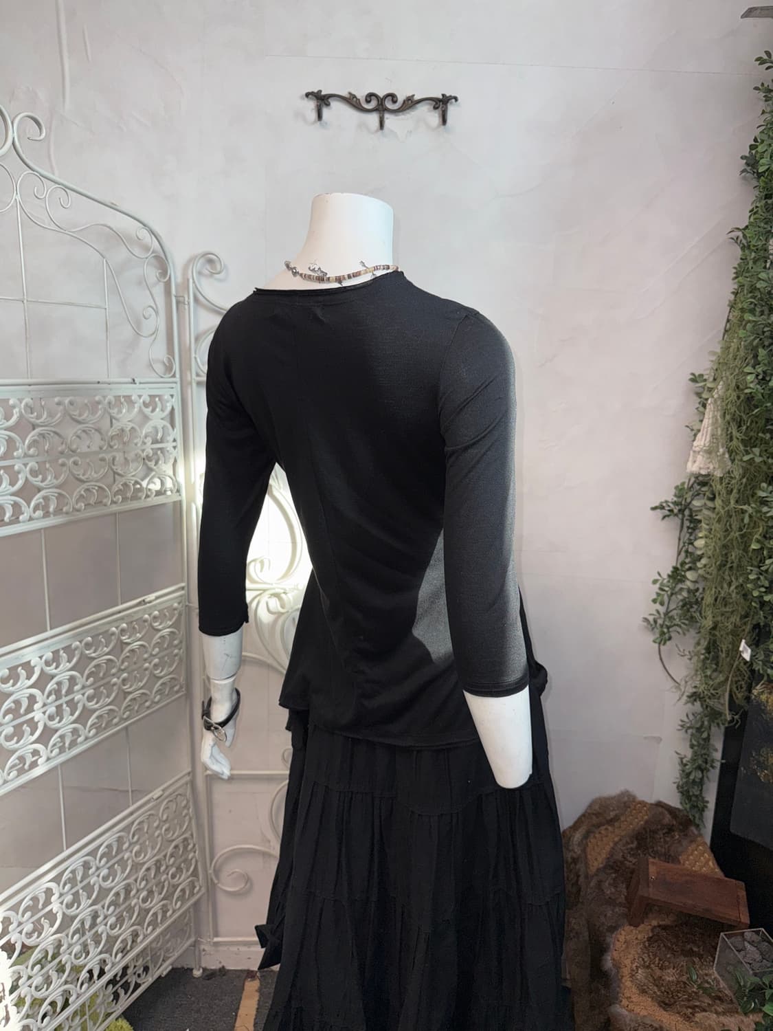 Monte Milano black oriental shirring bl 상품이미지8