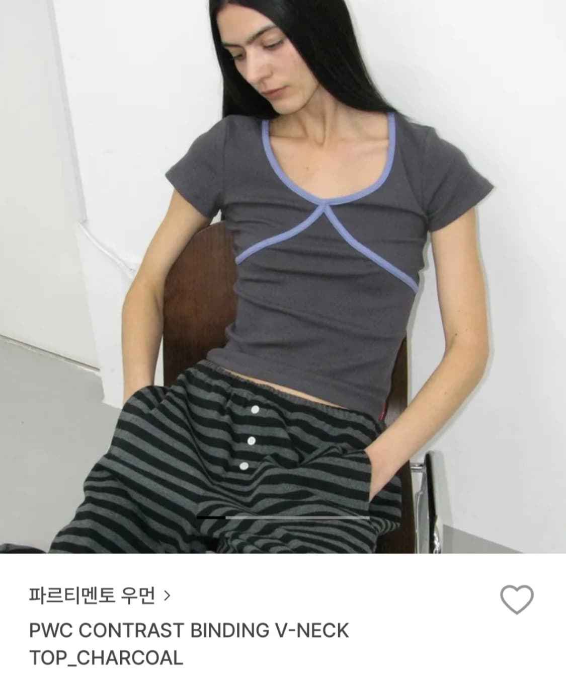 (새) 파르티멘토 우먼 반팔 상품이미지1