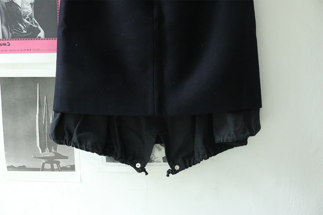 사카이 네이비 레이어드 스커트  상품이미지7