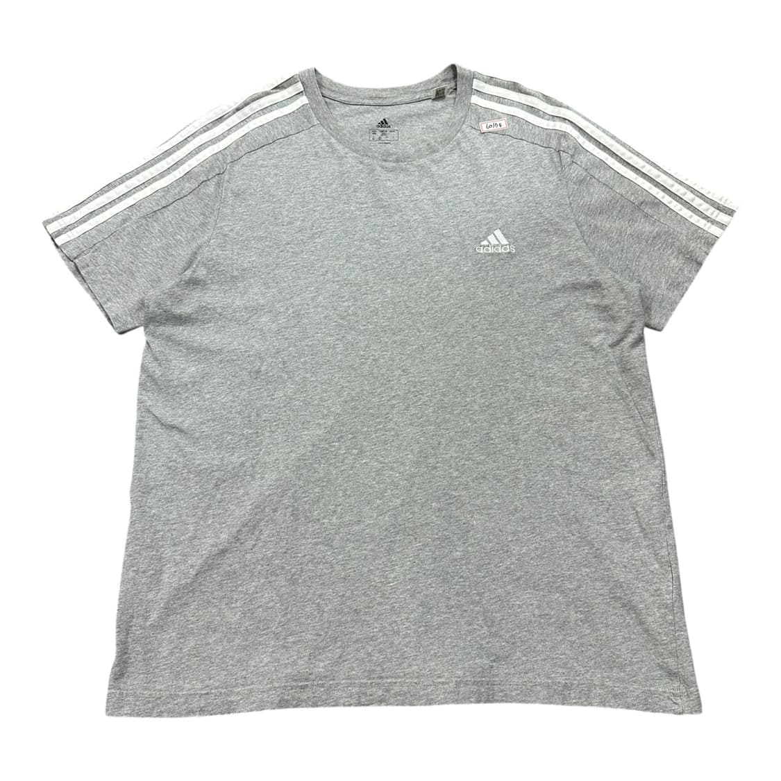 ✨ (바배) 아디다스 그레이 화이트 삼선 반팔티 상품이미지1