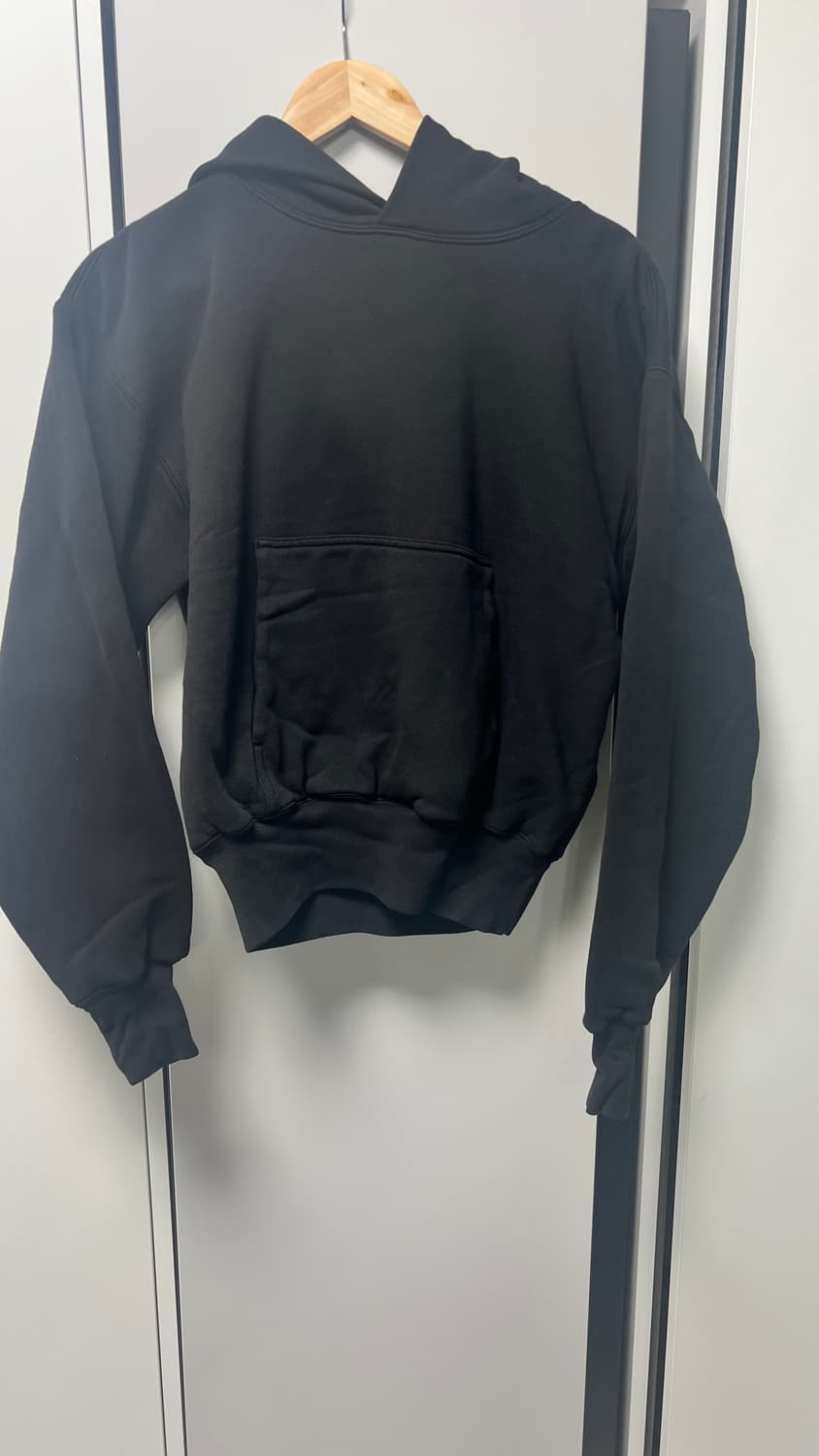 (새상품)이지갭 퍼펙트 후디 블랙S 상품이미지2