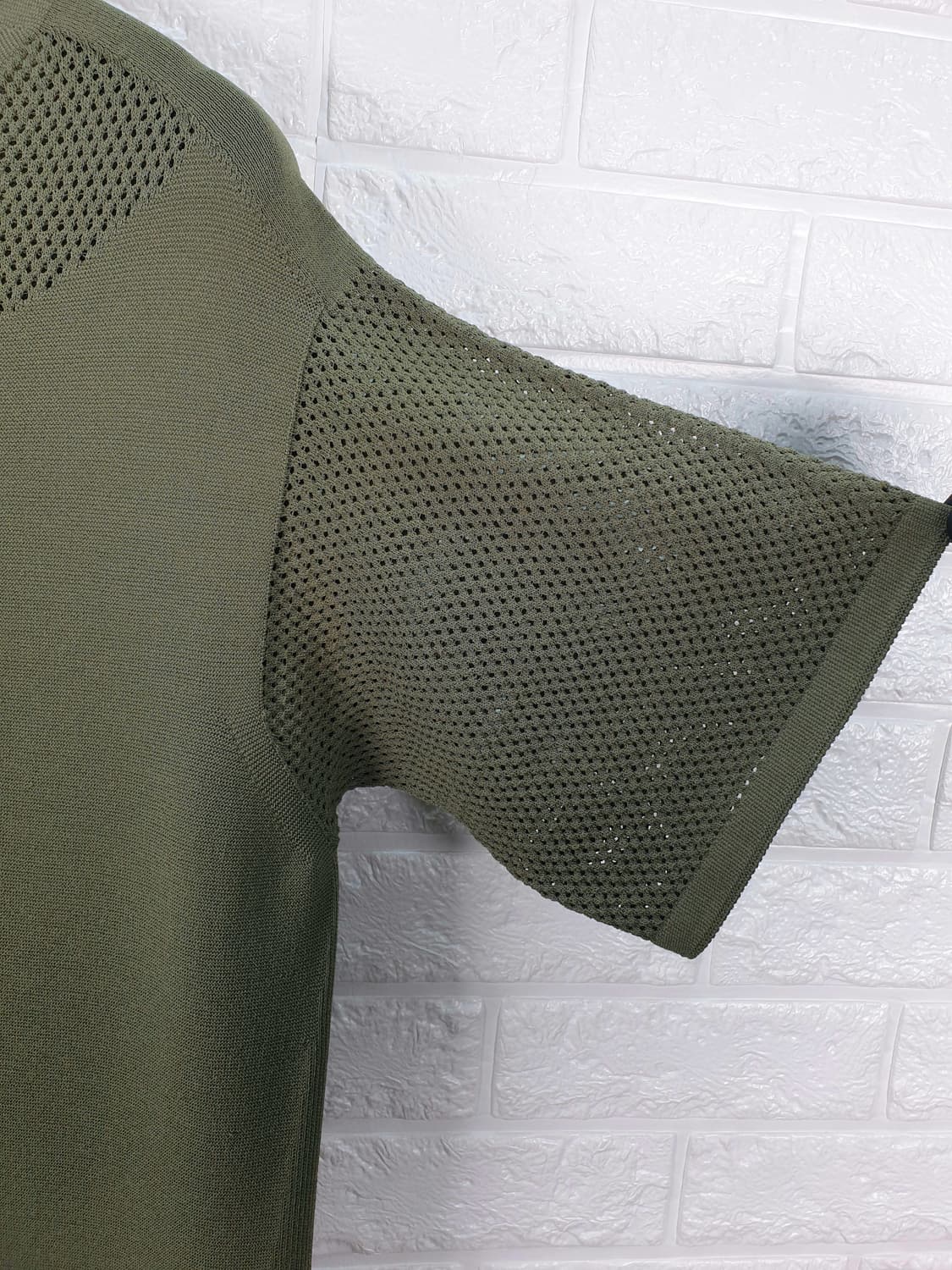 [55]시스템 펀칭 디테일 니트 원피스 상품이미지5