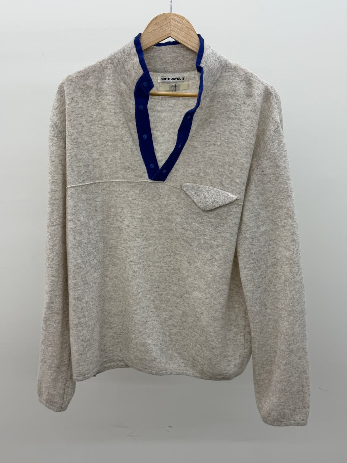 벌스데이수트 풀오버 니트L(민트급) 상품이미지1