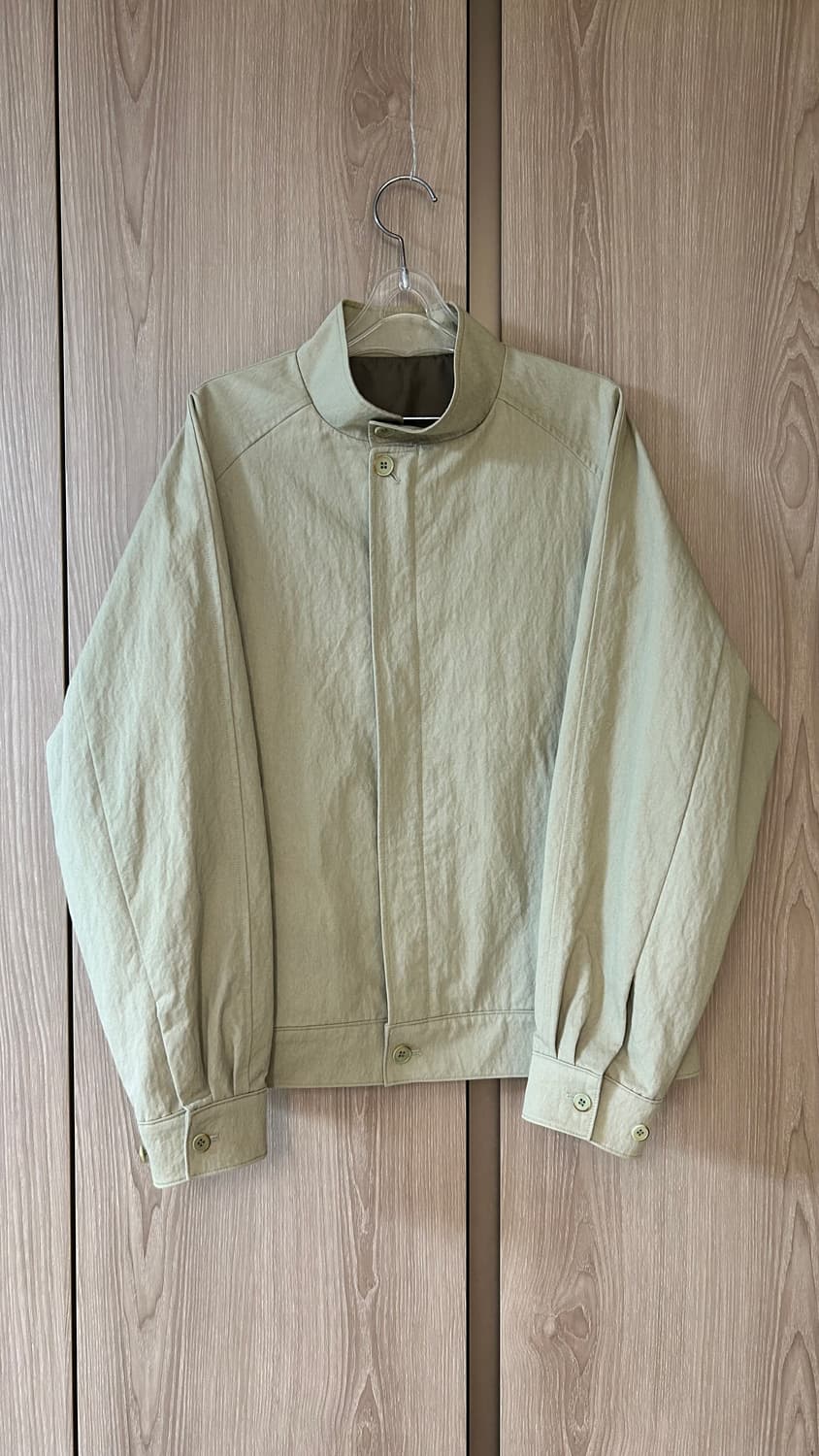 BLANKROOM 스탠드 카라 블루종_미스트 카키[1] 상품이미지1