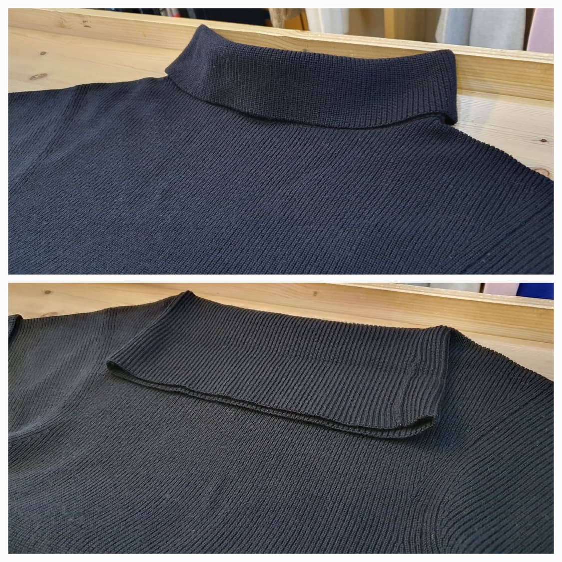 55/66.COS 터틀 크롭니트 상품이미지3