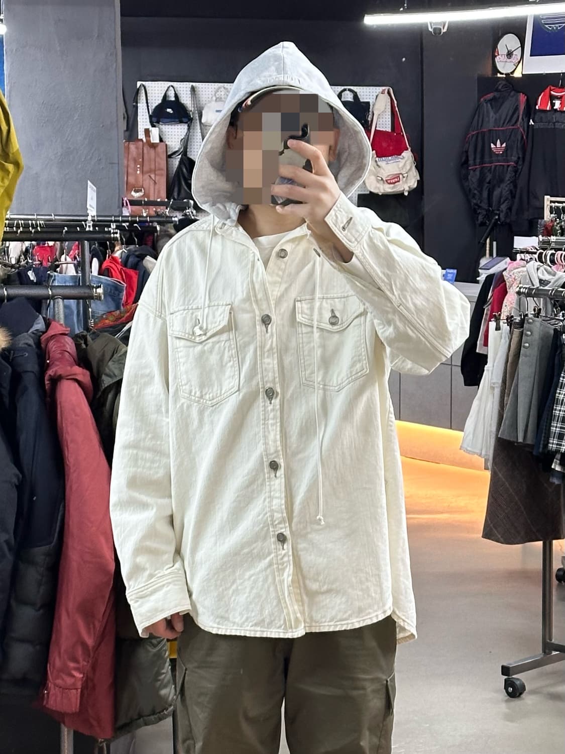 🔥 Juun.J 준지 18년도 후드 데님자켓 🔥 상품이미지2