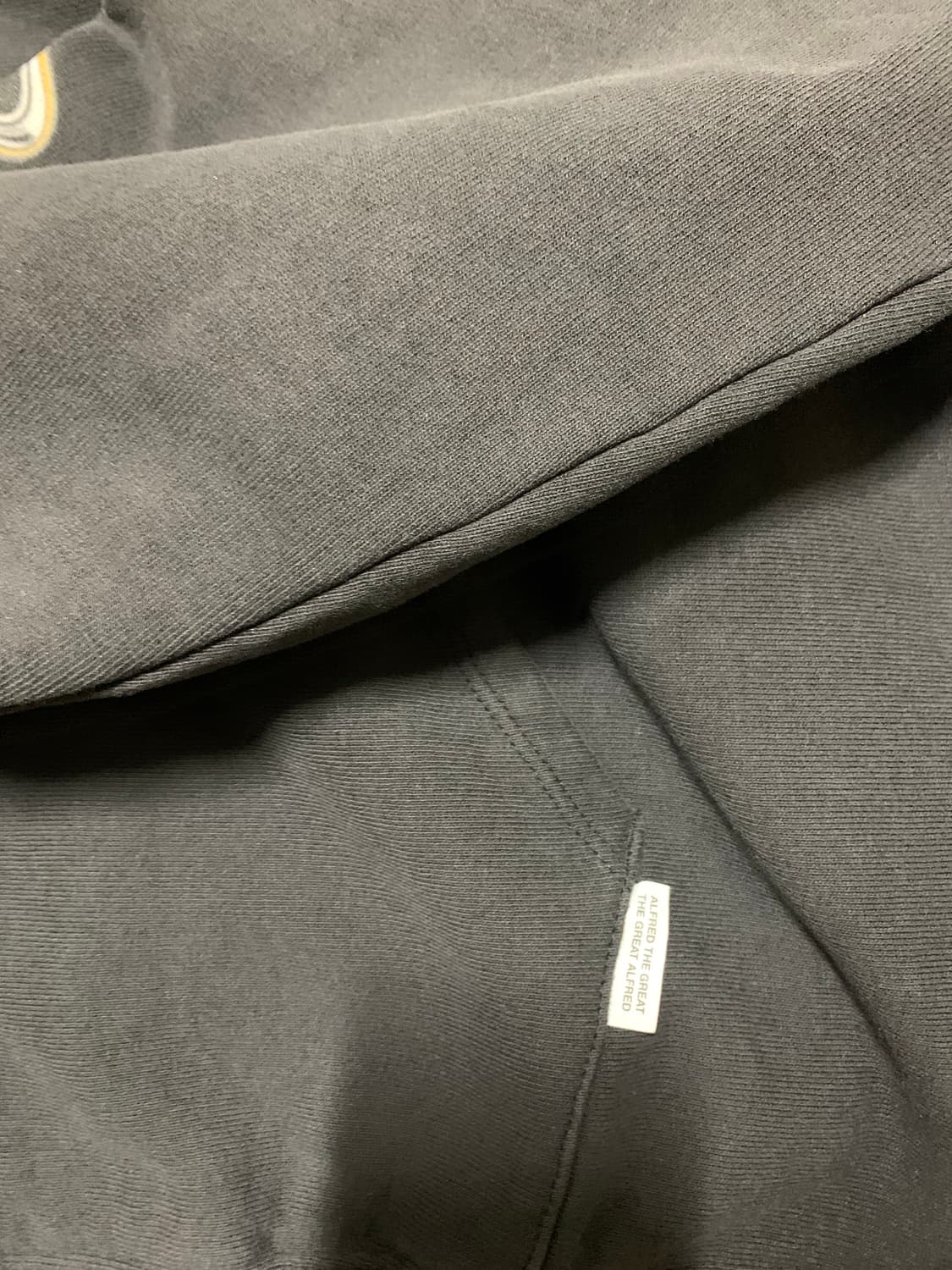 헤리티지플로스 알프레드 플레임 후드집업 블랙 m 상품이미지3