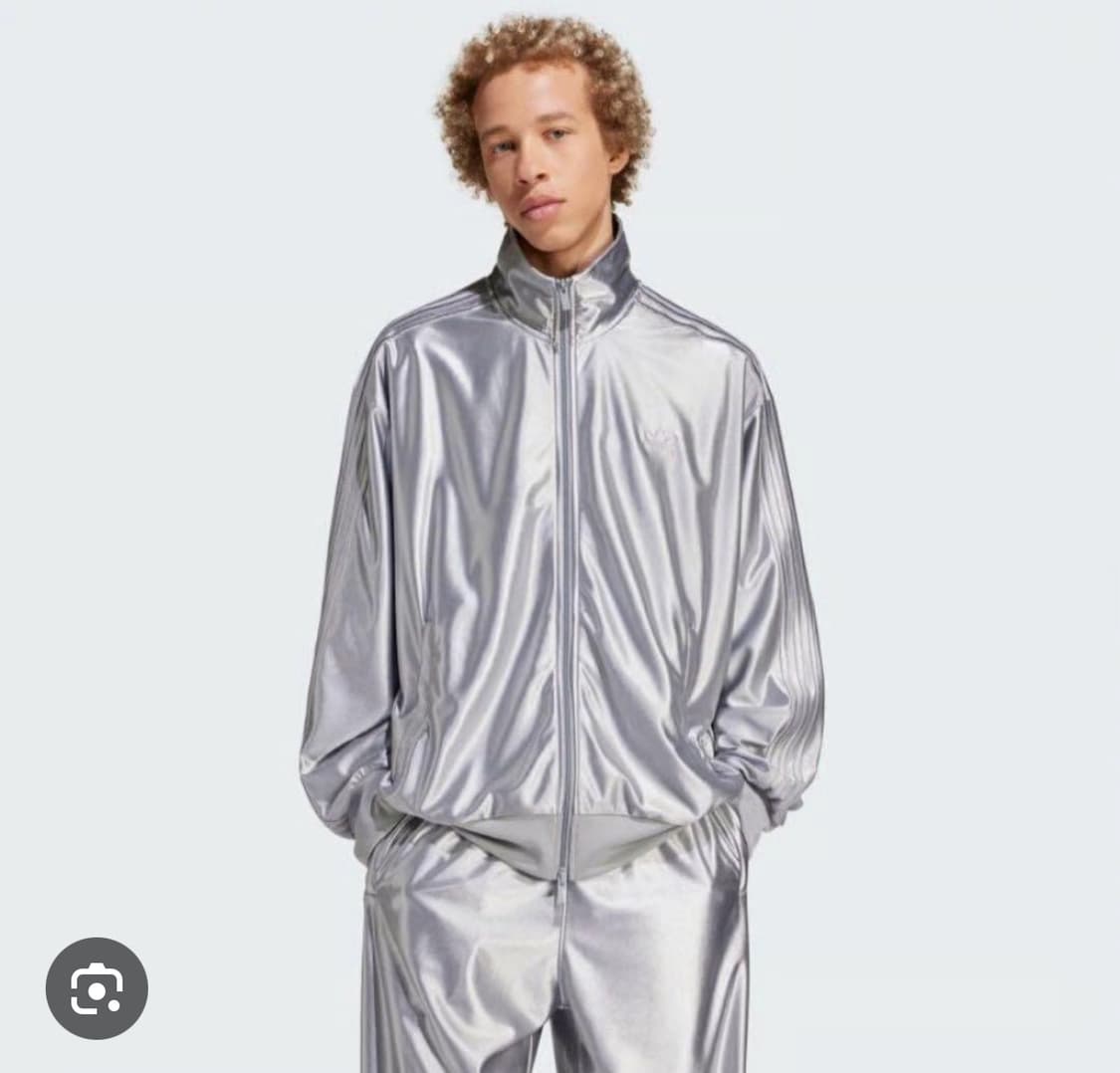 아디다스 실버 트랙 져지 집업 자켓 남성용 L  실착 2회 상품이미지1