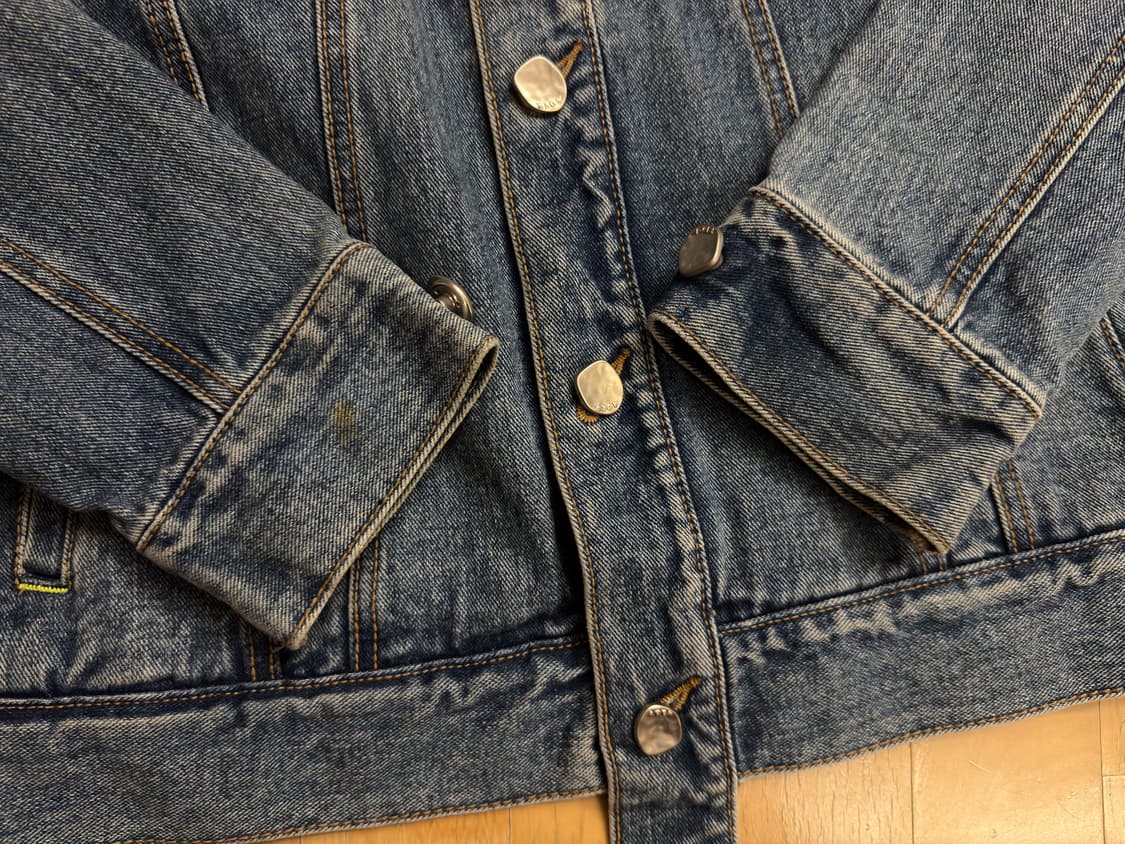 [아더에러] 20SS 스페이스 인베이더 랩핑 데님 자켓 (3사이즈) 상품이미지2