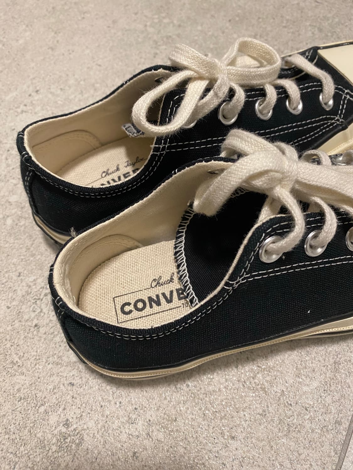 컨버스 척 70 로우 블랙 상품이미지2